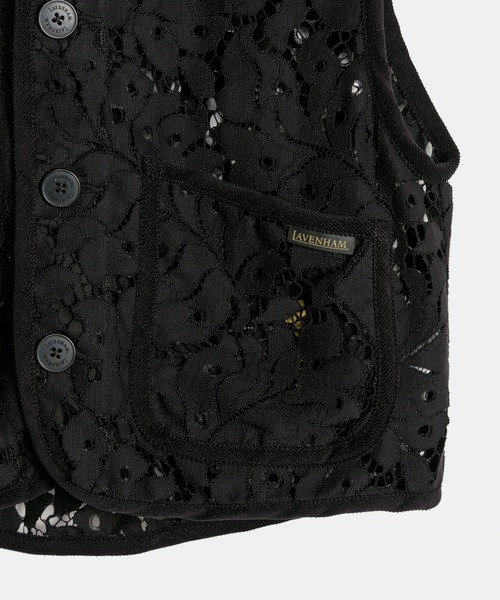 Black Edition Lace Cropped Cocoon Thornham Womens / ブラック