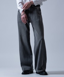 improves（インプローブス）の「ワイド フレア デニムパンツ（デニムパンツ）」