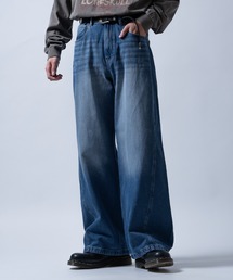 improves（インプローブス）の「ワイド フレア デニムパンツ（デニムパンツ）」