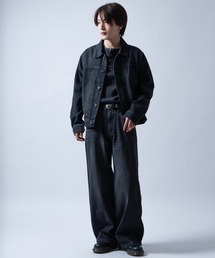 improves（インプローブス）の「ワイド フレア デニムパンツ（デニムパンツ）」