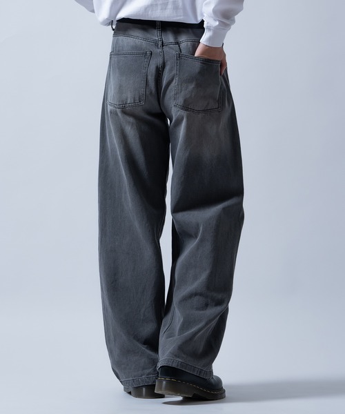improves（インプローブス）の「ワイド フレア デニムパンツ（デニムパンツ・メンズ・ブラック/ブルー/サックスブルー/ブラック系・X-LARGE/LARGE/MEDIUM/SMALL）」の19枚目の写真