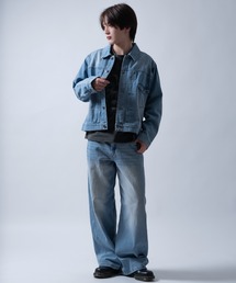 improves（インプローブス）の「ワイド フレア デニムパンツ（デニムパンツ）」