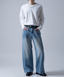 improves（インプローブス）の「ワイド フレア デニムパンツ（デニムパンツ）」