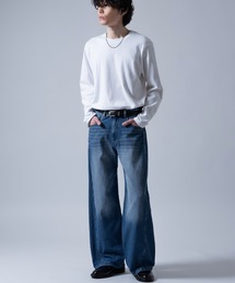 improves（インプローブス）の「ワイド フレア デニムパンツ（デニムパンツ）」