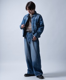 improves（インプローブス）の「ワイド フレア デニムパンツ（デニムパンツ）」