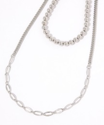 GLOBAL WORK（グローバルワーク）の「ボールスタイリッシュ二連ネックレス/646375（ネックレス）」