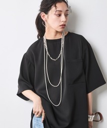 Tブラウスチュニック<大きいサイズ有>シックスタイル