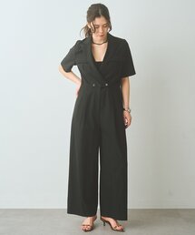 美品★whim gazette★人気サロペットオールインワン 日本製　コットン Whim Gazette｜ウィムガゼットのオールインワン・サロペット通販