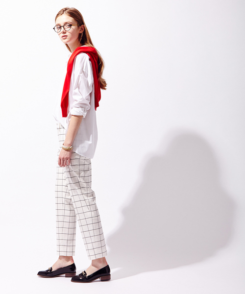 ROPE' PICNIC(ロペピクニック)の「【MORE5月号掲載】【HARUTA】 チェーンローファー(ローファー・レディース・ホワイト/シルバー/ブラック・36/37/38/39)」の10枚目の写真