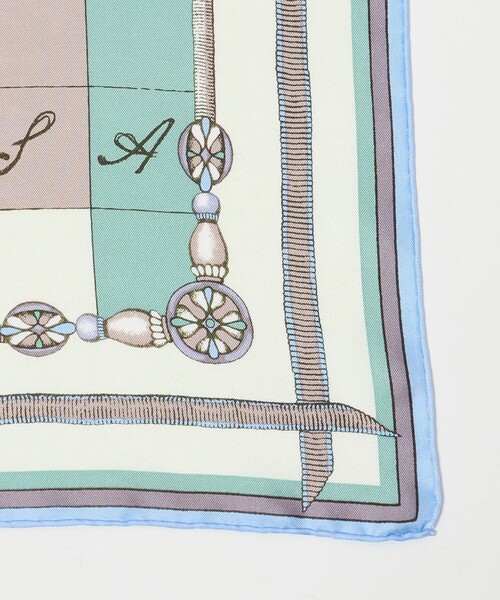 manipuri（マニプリ）の「＜manipuri＞SILK 65×65 スカーフ 26SS（バンダナ/スカーフ・レディース・ライトブルー/ピンク/マスタード/イエロー・FREE）」の11枚目の写真