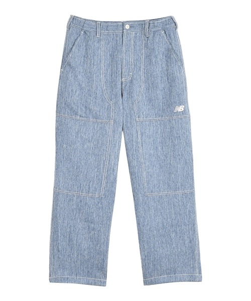 NEW BALANCE（ニューバランス）の「デニムライクベイカーパンツ（デニムパンツ・メンズ・ライトブルー・X-SMALL/SMALL/MEDIUM/LARGE/X-LARGE/XX-LARGE）」の4枚目の写真