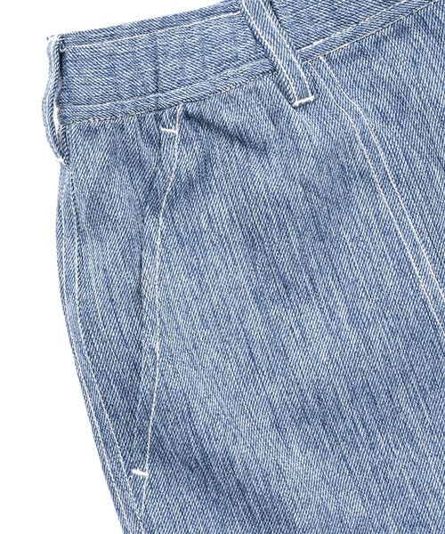 NEW BALANCE（ニューバランス）の「デニムライクベイカーパンツ（デニムパンツ・メンズ・ライトブルー・X-SMALL/SMALL/MEDIUM/LARGE/X-LARGE/XX-LARGE）」の7枚目の写真