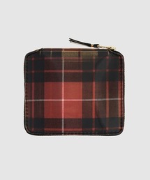 Wallet COMME des GARCONS(�E�H���b�g�R�� �f�M�����\��)�́yLENTICULAR TARTAN�zZIP WALLET(���z)