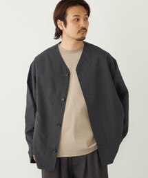 SHIPS Colors（シップス カラーズ）の「SHIPS Colors:〈吸水速乾・接触冷感・洗濯機可能〉ドライ ワッシャー シャツ カーディガン◇（カーディガン/ボレロ）」