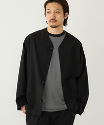 SHIPS Colors（シップス カラーズ）の「SHIPS Colors:〈吸水速乾・接触冷感・洗濯機可能〉ドライ ワッシャー シャツ カーディガン◇（カーディガン/ボレロ）」