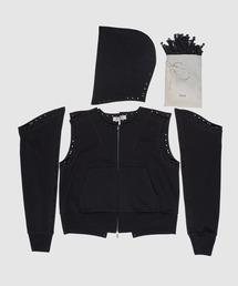 MASU（エムエーエスユー）の「BONE NEEDLE ZIP-UP HOODIE（パーカー）」