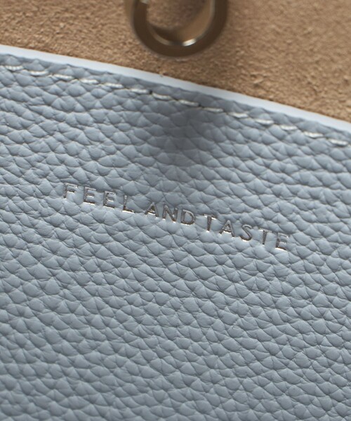 FEEL AND TASTE（フィールアンドテイスト）の「＜FEEL AND TASTE＞BOAT ミニ ショルダーバッグ（ショルダーバッグ・レディース・ブラック/ライトブルー・FREE）」の5枚目の写真