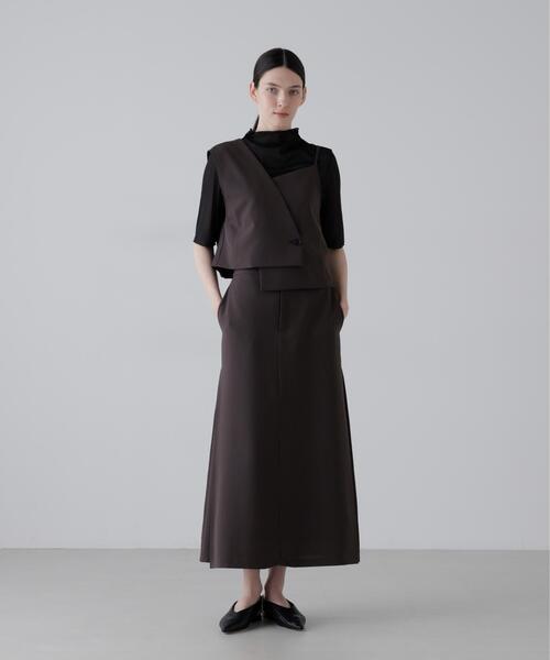 ADORE(アドーア)の「◆ドライタッチトロアシメトップス(シャツ/ブラウス・レディース・グレー/カーキ・38)」の13枚目の写真