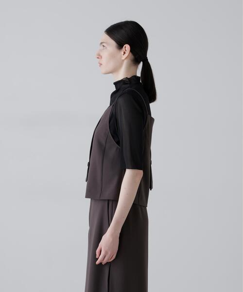 ADORE(アドーア)の「◆ドライタッチトロアシメトップス(シャツ/ブラウス・レディース・グレー/カーキ・38)」の14枚目の写真