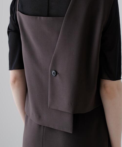 ADORE(アドーア)の「◆ドライタッチトロアシメトップス(シャツ/ブラウス・レディース・グレー/カーキ・38)」の18枚目の写真