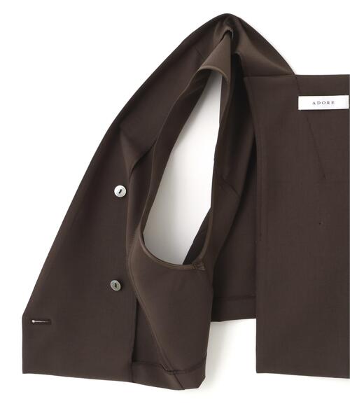 ADORE(アドーア)の「◆ドライタッチトロアシメトップス(シャツ/ブラウス・レディース・グレー/カーキ・38)」の20枚目の写真