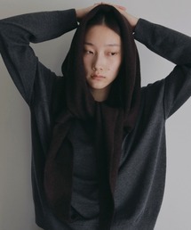 anuke（アンヌーク）の「Knit Triangle Scarf（ストール/ショール）」