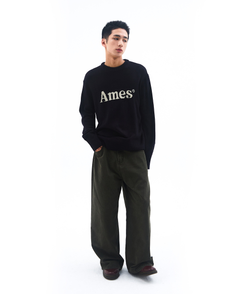 AMESWORLDWIDE(アメスワールドワイド)の「BASIC PULLOVER KNIT NAVY(ニット/セーター・メンズ・その他・MEDIUM/LARGE/SMALL)」の9枚目の写真