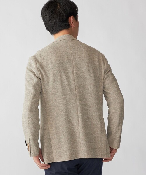 SHIPS(シップス)の「SHIPS:〈FUNCTION〉LANIFICIO ROMA メランジ ジャージー ジャケット(テーラードジャケット・メンズ・ネイビー/グレー系その他/ベージュ系その他・SMALL/MEDIUM/LARGE/X-LARGE)」の5枚目の写真
