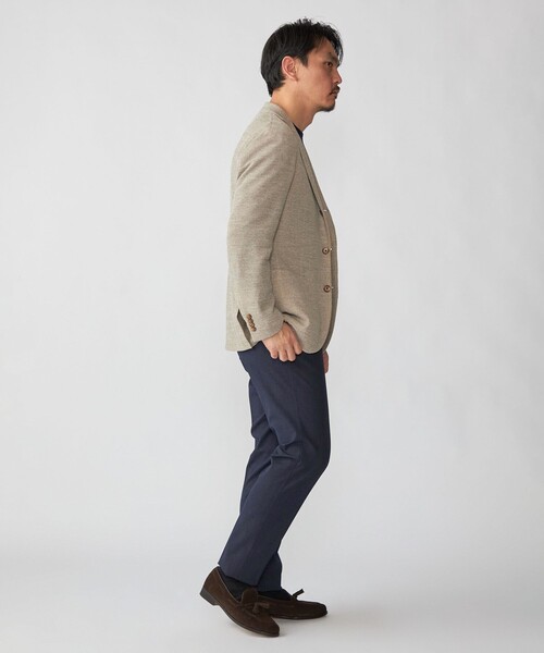 SHIPS(シップス)の「SHIPS:〈FUNCTION〉LANIFICIO ROMA メランジ ジャージー ジャケット(テーラードジャケット・メンズ・ネイビー/グレー系その他/ベージュ系その他・SMALL/MEDIUM/LARGE/X-LARGE)」の10枚目の写真