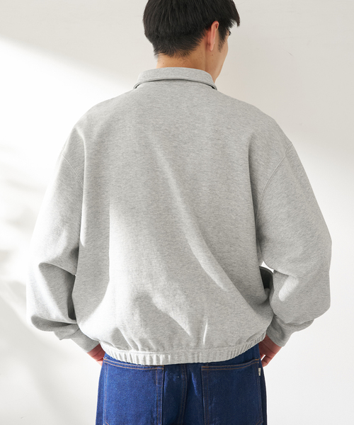 B.C STOCK(ベーセーストック)の「ANTS & ELEPHANTS / アンツアンドエレファンツ Wジャージー バレルポロシャツ(ポロシャツ・メンズ・グレー/アイボリー/ブルー系その他・MEDIUM/LARGE)」の7枚目の写真
