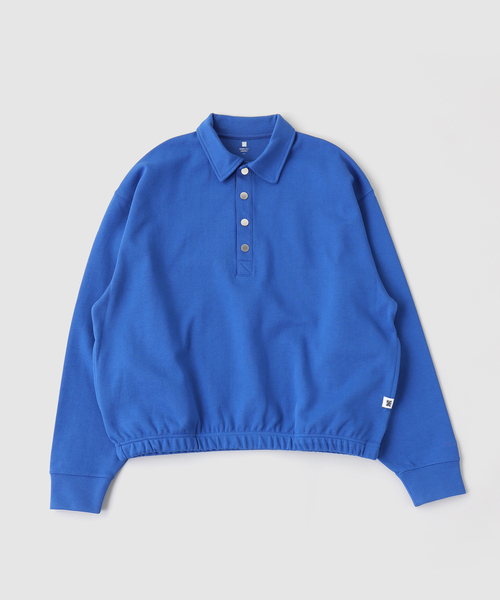 B.C STOCK(ベーセーストック)の「ANTS & ELEPHANTS / アンツアンドエレファンツ Wジャージー バレルポロシャツ(ポロシャツ・メンズ・グレー/アイボリー/ブルー系その他・MEDIUM/LARGE)」の18枚目の写真
