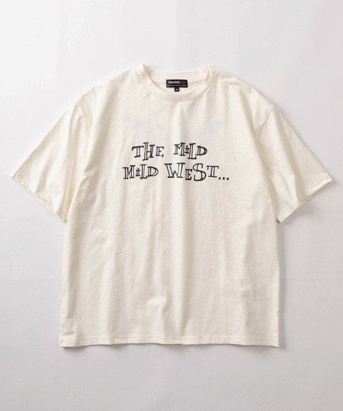 BRANDALISED（ブランダライズド）の「【70】【BRANDALISED/ブランダライズド】バンクシーアートグラフィック クルーネックTシャツ/接触冷感/速乾（Tシャツ/カットソー・メンズ・ブラウン系1/ブラウン系/アイボリー系/ブラック系/アイボリー系1/ブラック系1・M/L）」の15枚目の写真