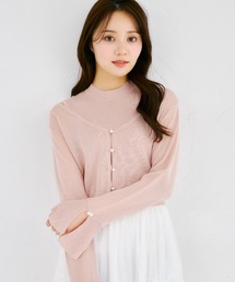 JUSGLITTY アンサンブル ピンクベージュ アンサンブル 商品一覧（レディース） │ JUSGLITTY（ジャス