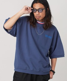 RUSSELL ATHLETIC / ラッセルアスレティック Campus Swaeat T ラインデザインロゴ刺繍 ヘビーオンス 半袖Tシャツ 2026年 夏 夏服