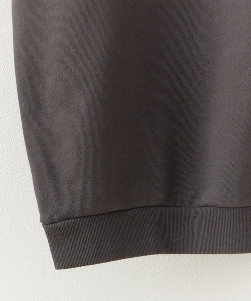 Russell Athletic（ラッセルアスレティック）の「RUSSELL ATHLETIC / ラッセルアスレティック Campus Swaeat T ラインデザインロゴ刺繍 ヘビーオンス 半袖Tシャツ 2026年春夏（Tシャツ/カットソー・メンズ・ホワイト/チャコールグレー/ネイビー/ヘザーグレー・M/L/XL）」の13枚目の写真