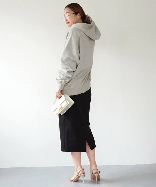 GOLDEN GOOSE(ゴールデングース)の「*【GOLDEN GOOSE / ゴールデングース】 COTTON HEAVY HOODIE(パーカー・レディース・チャコールグレー・FREE)」の9枚目の写真