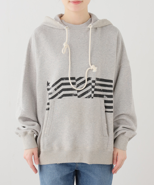 GOLDEN GOOSE(ゴールデングース)の「*【GOLDEN GOOSE / ゴールデングース】 COTTON HEAVY HOODIE(パーカー・レディース・チャコールグレー・FREE)」の10枚目の写真