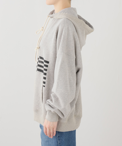 GOLDEN GOOSE(ゴールデングース)の「*【GOLDEN GOOSE / ゴールデングース】 COTTON HEAVY HOODIE(パーカー・レディース・チャコールグレー・FREE)」の11枚目の写真