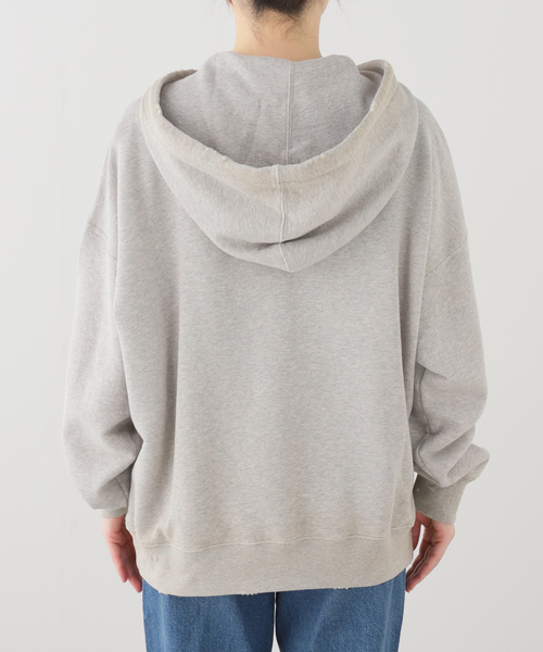 GOLDEN GOOSE(ゴールデングース)の「*【GOLDEN GOOSE / ゴールデングース】 COTTON HEAVY HOODIE(パーカー・レディース・チャコールグレー・FREE)」の12枚目の写真