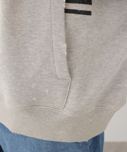 GOLDEN GOOSE(ゴールデングース)の「*【GOLDEN GOOSE / ゴールデングース】 COTTON HEAVY HOODIE(パーカー・レディース・チャコールグレー・FREE)」の15枚目の写真