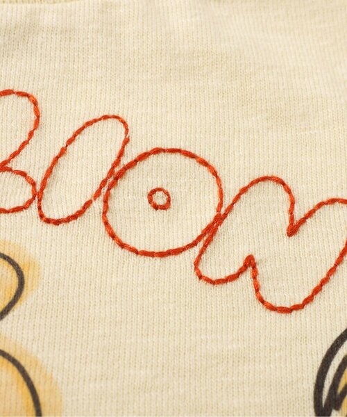 BIT'Z(ビッツ)の「動物プリント半袖Tシャツ(Tシャツ/カットソー・キッズ・サーモンピンク/ライム/イエロー/サックスブルー・120/110/100/95/90/80)」の20枚目の写真