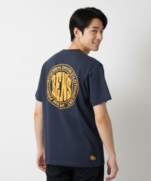 【BEN DAVIS/ベンデイビス】【映えるバックスタイル】サークルロゴTシャツ 刺繍ロゴ 綿100% ストリート・アメカジ ユニセックス