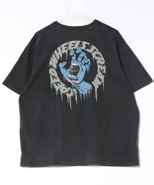 SANTA CRUZ(サンタクルーズ)の「【ムラサキスポーツ限定】SANTA CRUZ サンタクルーズ 半袖 Tシャツ TAGGED SPEED WHEELS SS T 502263404(Tシャツ/カットソー・メンズ・ブラック・XL/L/M)」の2枚目の写真