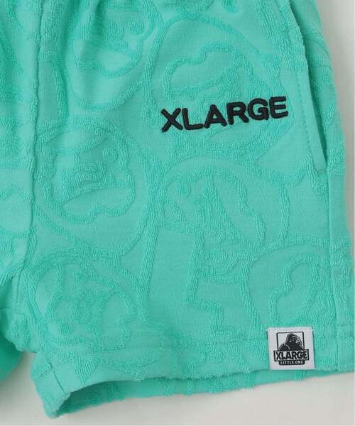 XLARGE KIDS（エクストララージキッズ）の「ファニーゴリラパイルジャカード ショートパンツ（その他パンツ・キッズ・レモンイエロー/ライトグリーン・80ｃｍ/100cm/90cm）」の8枚目の写真