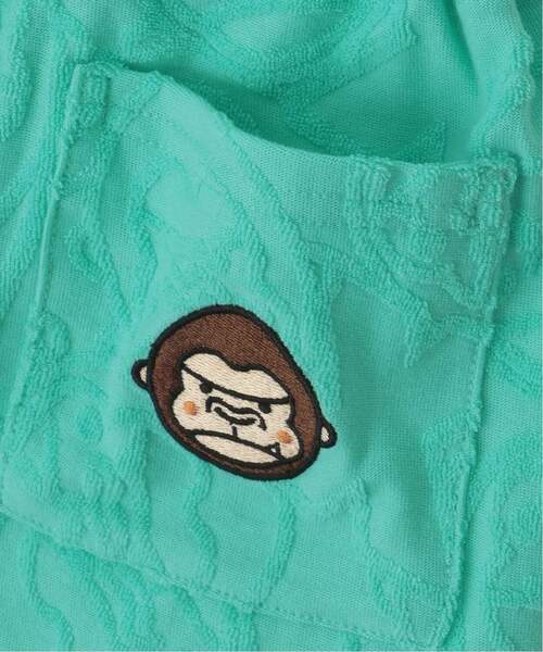 XLARGE KIDS（エクストララージキッズ）の「ファニーゴリラパイルジャカード ショートパンツ（その他パンツ・キッズ・レモンイエロー/ライトグリーン・80ｃｍ/100cm/90cm）」の10枚目の写真