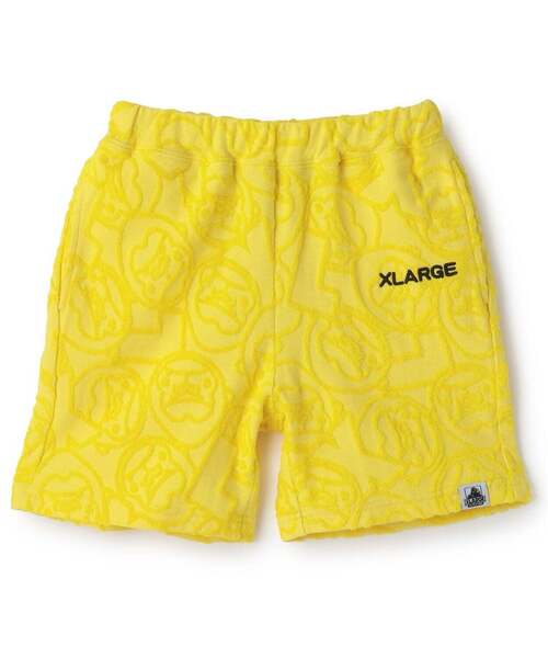 XLARGE KIDS（エクストララージキッズ）の「ファニーゴリラパイルジャカード ショートパンツ（その他パンツ・キッズ・レモンイエロー/ライトグリーン・80ｃｍ/100cm/90cm）」の15枚目の写真