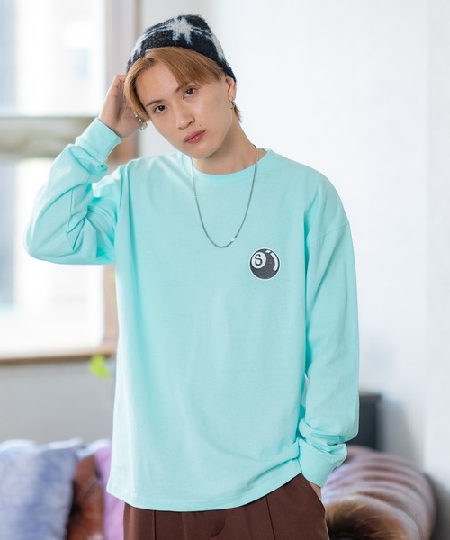En serio TOKYO（エンソリオトーキョー）の「【SIDEWAYSTANCE】Sボール長袖Tシャツ 70423（Tシャツ/カットソー・メンズ・ホワイト/ブラック・SMALL/MEDIUM/LARGE/X-LARGE）」の12枚目の写真