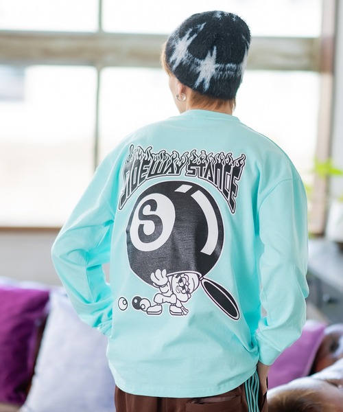 En serio TOKYO（エンソリオトーキョー）の「【SIDEWAYSTANCE】Sボール長袖Tシャツ 70423（Tシャツ/カットソー・メンズ・ホワイト/ブラック・SMALL/MEDIUM/LARGE/X-LARGE）」の10枚目の写真
