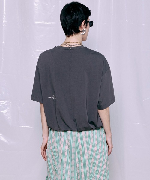 MAISON SPECIAL(メゾンスペシャル)の「【PRE-ORDER】Balloon T-Shirt/バルーンTシャツ(Tシャツ/カットソー・レディース・ホワイト/ライトグレー/チャコールグレー/パープル・FREE)」の19枚目の写真