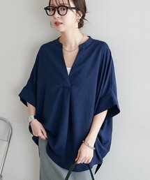 【WEB限定】ドルマンスキッパーブラウス
